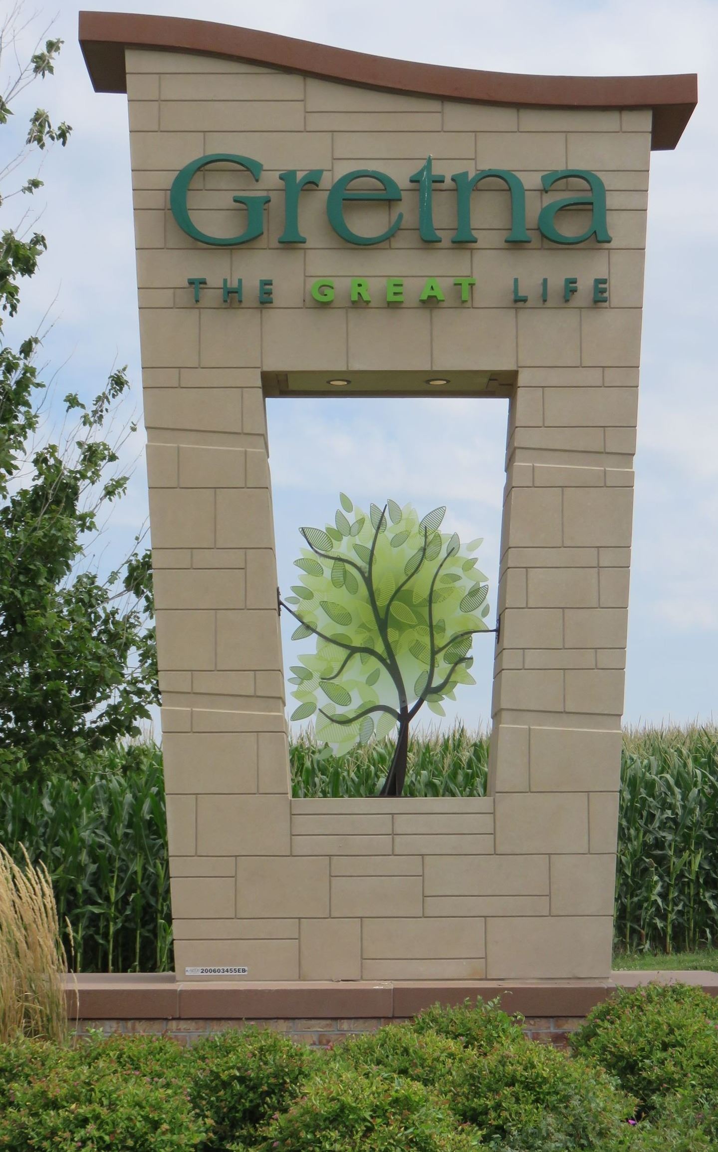 Monument Sign South 6