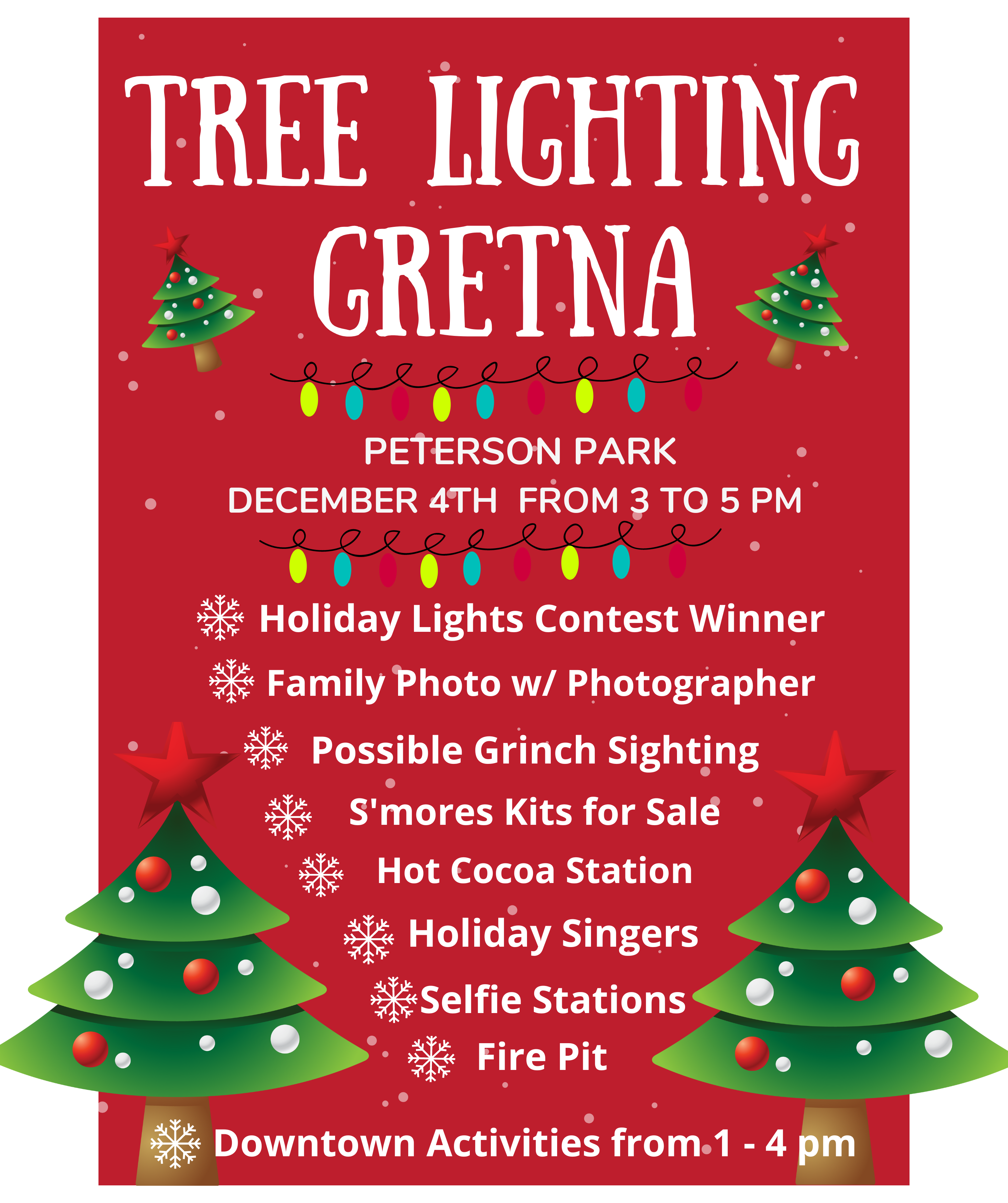 Gretna Tree Lighting