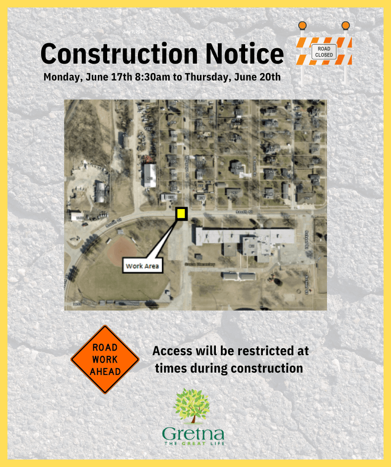 Construction Notice 617 Concrete Street Repairs Website