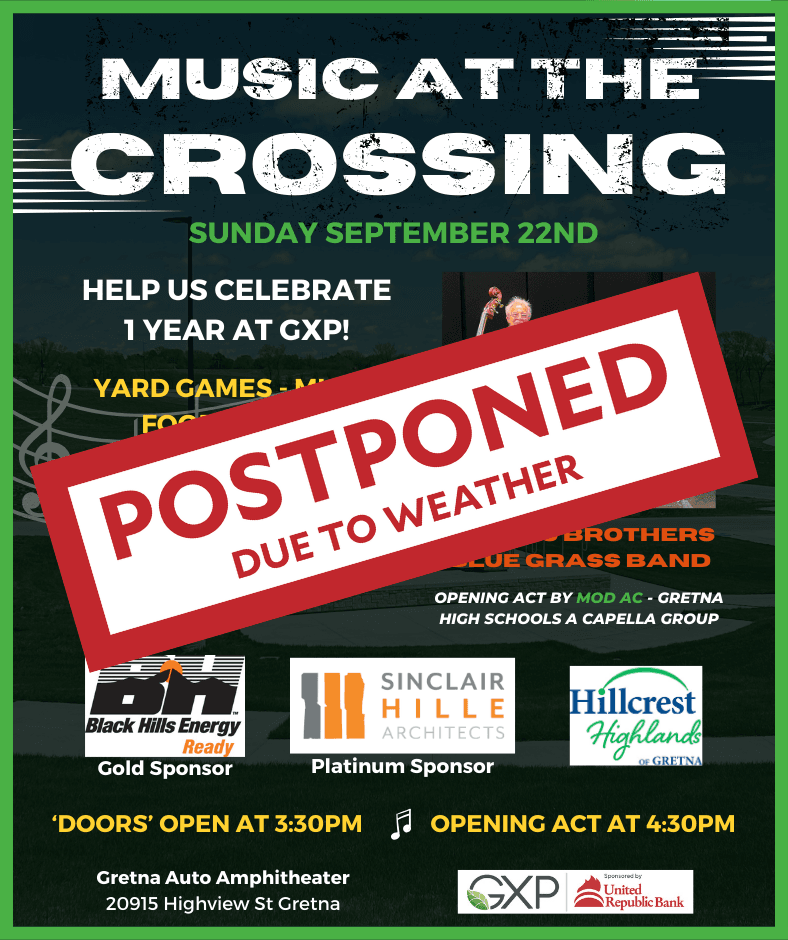 Music at the crossing website - postponed