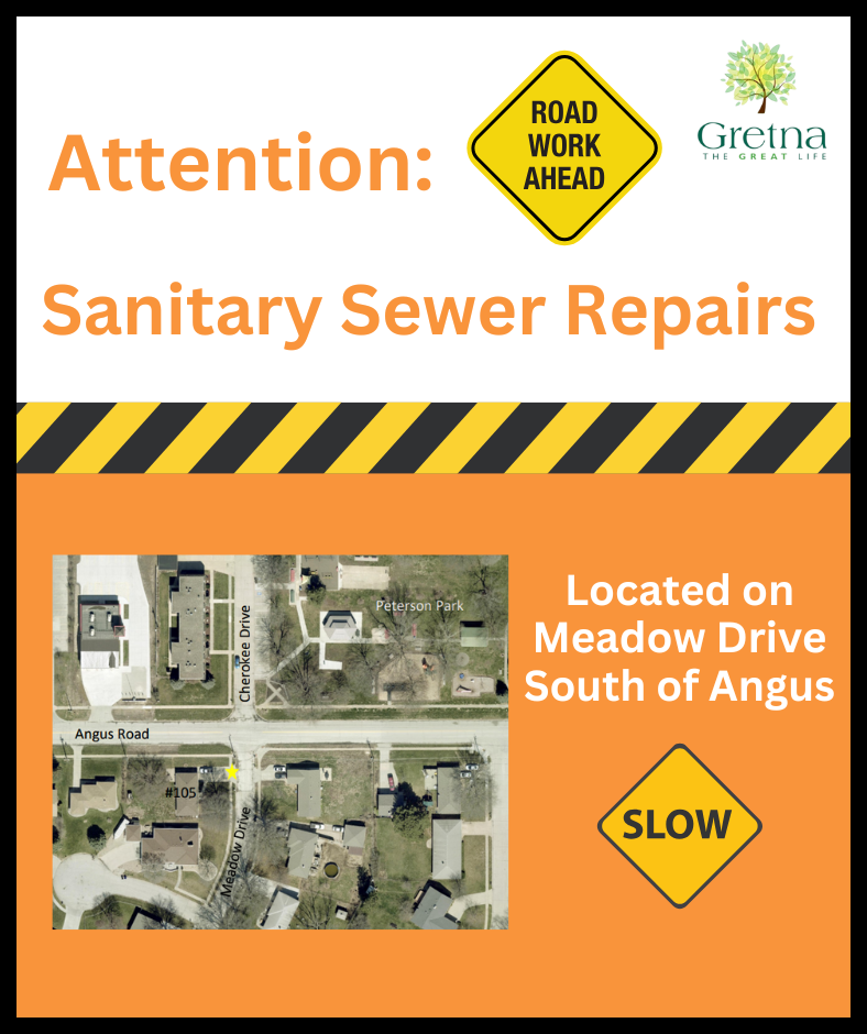 Sanitary Sewer Repairs Meadow Drive and Angus Website